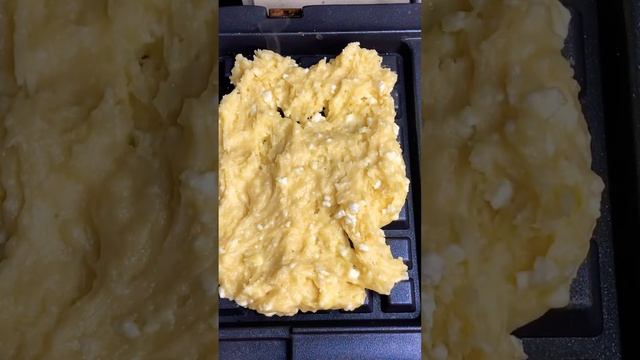 Самый вкусный завтрак! Творожные Вафли на гриле рецепт #food #завтракза5минут #cooking