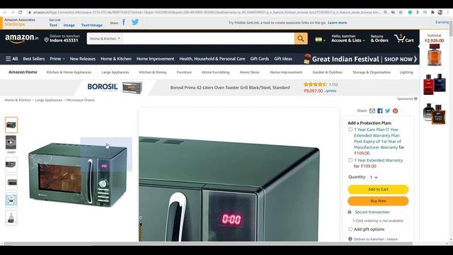 Best microwave oven 2021 | amazon great Indian festival sale offers on Convection microwave (Today) смотреть онлайн