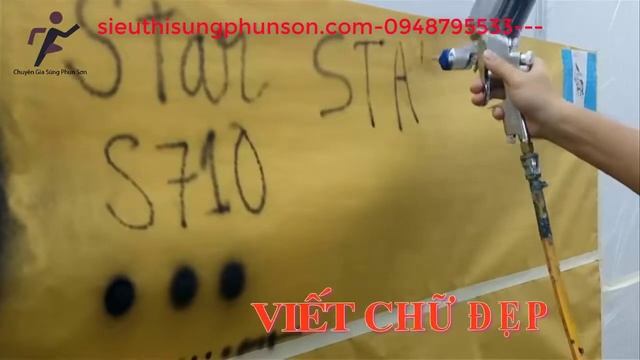 Súng phun sơn STAR S710 đẹp смотреть онлайн