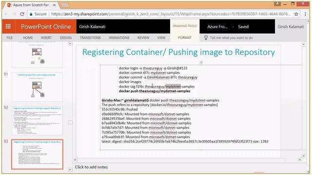 Dockers Tutorial - Part 4 - Registering Containers into Docker Hub & Azure Container Registry смотреть онлайн
