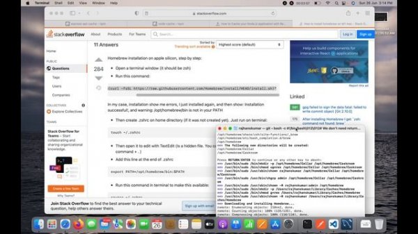 Install Brew on Mac M1 | Install Homebrew Mac M1 | Macbook Monetery using Terminal
