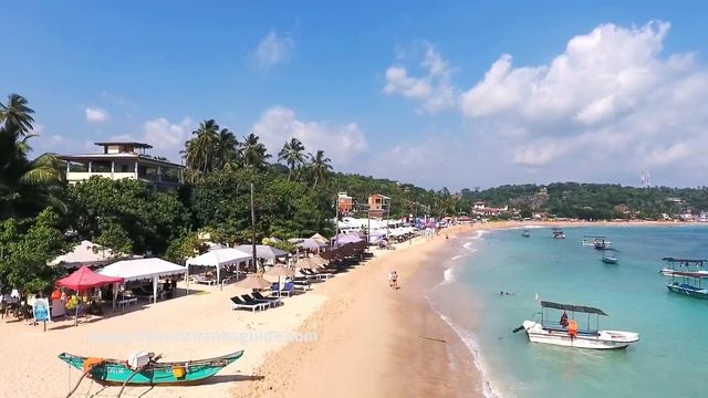 Unawatuna Beach, Galle, Travel Guide Sri Lanka смотреть онлайн