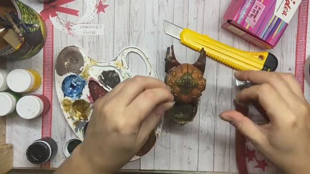 Переделка ёлочных игрушек|Вторая жизнь старых елочных игрушек|DIY смотреть онлайн