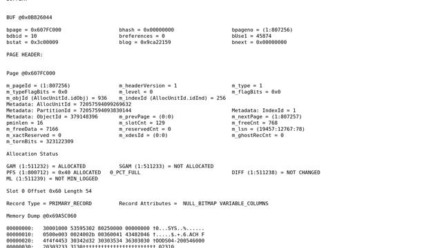 Databases: DBCC CHECKDB Data Purity errors but no rows found смотреть онлайн