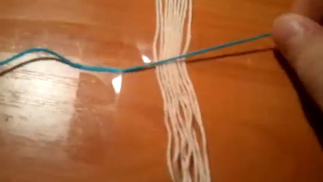 Фенечка с бахромой.Урок № 2 смотреть онлайн