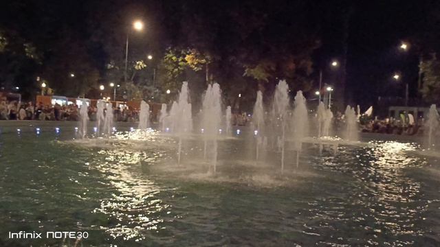 Запуск фонтана в Парке Мира - Часть 4. Как Вам? город Коломна... смотреть онлайн