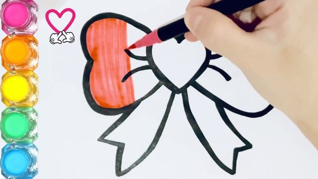 How to draw Cute hair bun ?? // easy drawing for kids and toddlers смотреть онлайн