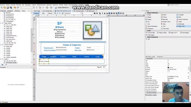 Uso de la Herramienta iReport para la elaboración de reportes en JAVA смотреть онлайн