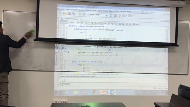 Java Exceptions - Checked and unchecked. смотреть онлайн