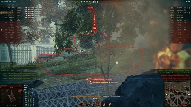 World of Tanks - Object 257 (USSR) - Ace Tanker (5 Kills, 4244 damage) смотреть онлайн