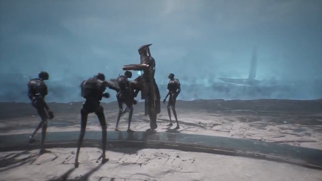 Security Droids VS Tomb Guards | Star Wars Jedi Fallen Order | NPC Battle смотреть онлайн