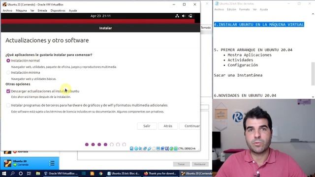??INSTALAR Ubuntu 20.04 en VirtualBox ? 2021 смотреть онлайн