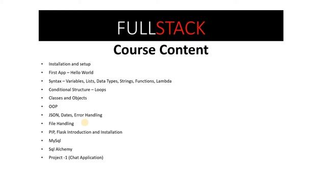 Web Development Python 3 - Course Content смотреть онлайн