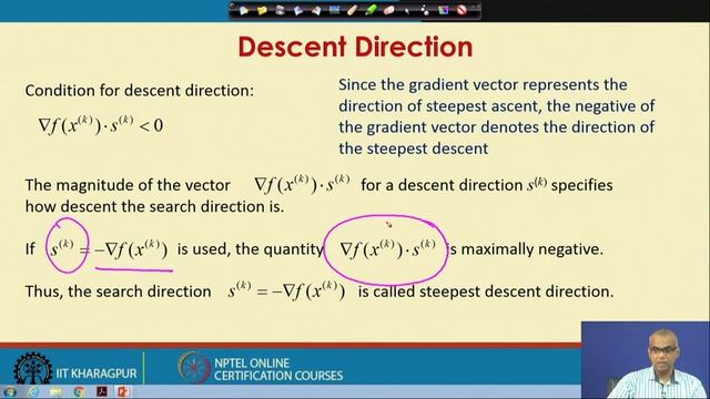 Lecture 31: "Unconstrained Multivariable Optimization: Gradient Based Methods" смотреть онлайн