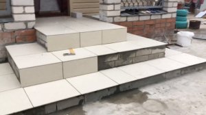 Крыльцо на даче своими руками.