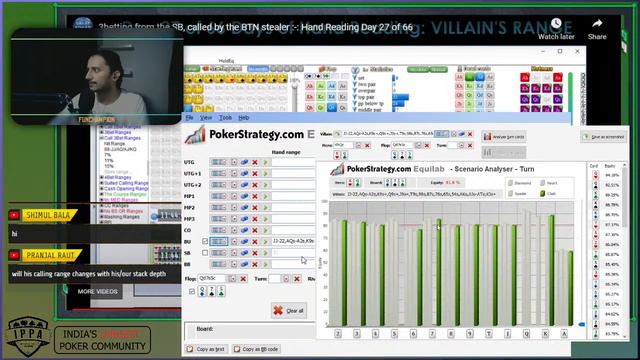 Day 27- Hand Reading Series (w SmartPokerStudy) | Funchampion смотреть онлайн