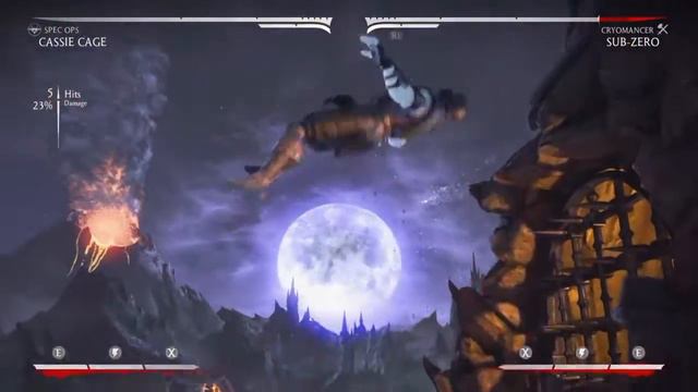 Mortal Kombat X: Cassie Cage Corner Combos! смотреть онлайн