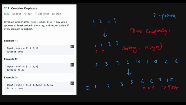 Contains Duplicate - LeetCode 217 - Python | Malayalam Coding Solution смотреть онлайн