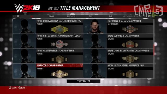 WWE 2K16 ALL Championships & Champions смотреть онлайн