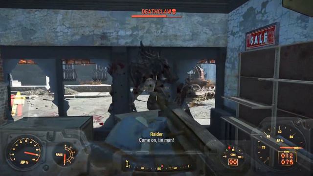 Can I beat Fallout 4 with only pipe weapons [LIVE] part 1 смотреть онлайн