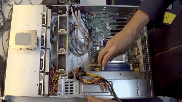НОВАЯ СБОРОЧКА НА SuperMicro H12SSL-I AMD EPYC 7313 смотреть онлайн