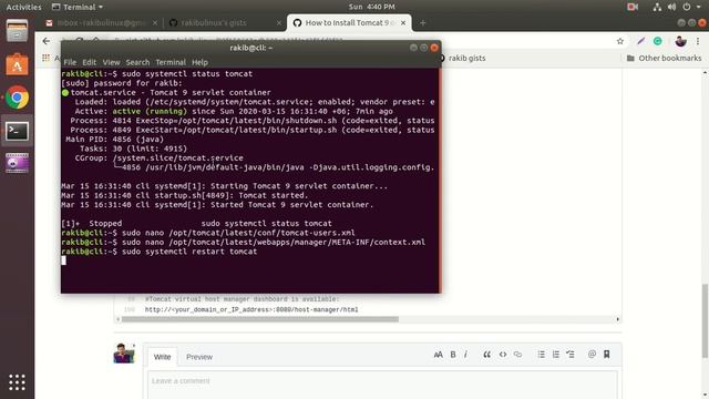 How to Install Apache Tomcat 9 on Ubuntu 18 04 2020 смотреть онлайн