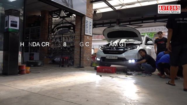 Độ đèn bi gầm GTR cho Ô tô Honda CRV 2018 tại Auto365 смотреть онлайн