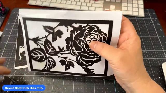 Anna Griffin Rose Cards With Cricut Smart Paper Sticker Cardstock