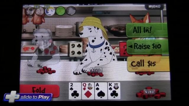 Dogs Playing Poker iPhone Game Hands-On Gameplay Video смотреть онлайн