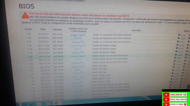 ATUALIZANDO A BIOS Asrock g41m vs3 bios смотреть онлайн