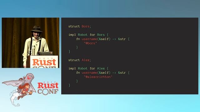 RustConf 2017 - Type System Tips for the Real World by Sean Griffin смотреть онлайн