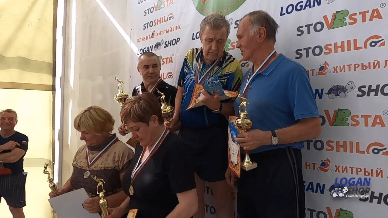 Турнир по настольному теннису "Ветераны вперёд" | Logan-Shop смотреть онлайн