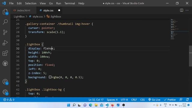 How To Create Image Gallery Using HTML , CSS & Javascript | Lightbox Gallery tutorial смотреть онлайн