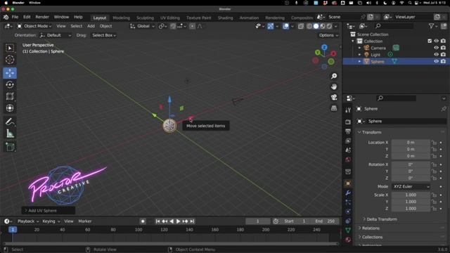 Blenderverse.TV Episode 4 "Blender 3.6 Quick Start with Your Name in 3D" смотреть онлайн