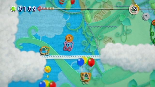 Kirby's Epic Yarn (Wii) прохождение часть 2 — Ниточный Дракон смотреть онлайн