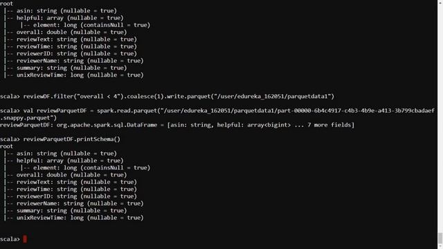 SPARK SQL - CONVERT JSON FILE TO PARQUET FILE смотреть онлайн