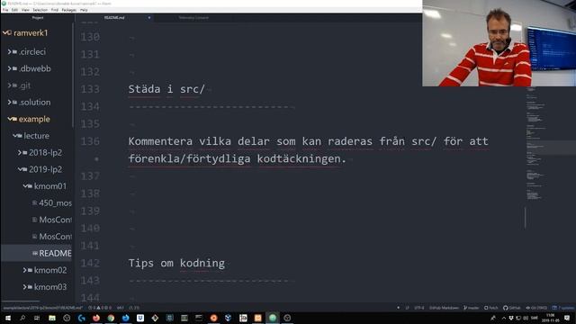 Genomgång kmom01 ramverk1 med Mikael (webbtvåor) смотреть онлайн