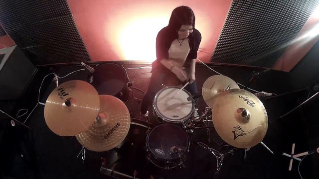 Евгения Рейзбих - Give Me Novocaine (GreenDay Drum Cover)