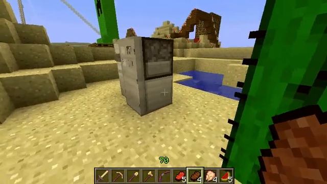 как сделать холодильник в Maincraft Part 1 смотреть онлайн