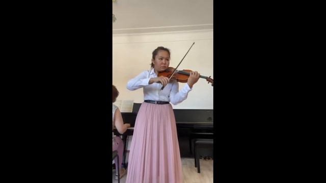 Аружан Канафиева. П.Сарасате - Интродукция и тарантелла смотреть онлайн