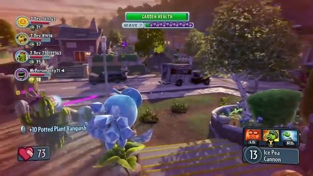 Plants vs. Zombies: Garden Warfare — рассказ о кооперативном режиме смотреть онлайн