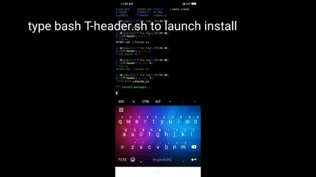 How To Write Your Name On Termux Interface смотреть онлайн