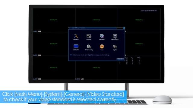 What to do if all cameras display no image on the DVR monitor смотреть онлайн