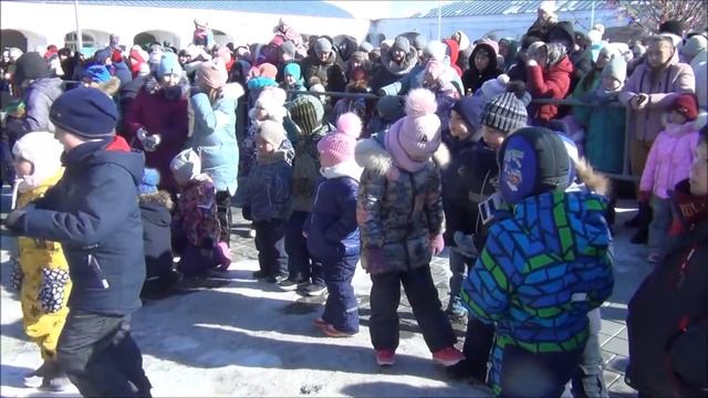 Масленица в Троицке. Видео: Олег Сойнов. 14 марта 2021 г. смотреть онлайн