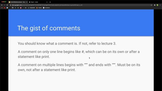 Python Lecture 4.5 смотреть онлайн