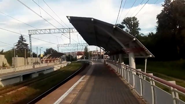 Одинцовский городской округ 2722 ж/д платформа Ромашково лето вечер