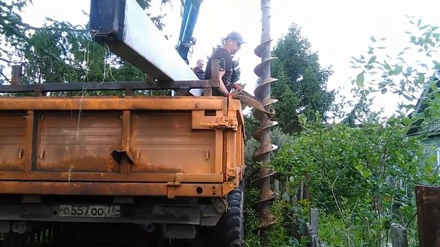 Установка стойки СВ-95-3. Стесненные условия. смотреть онлайн