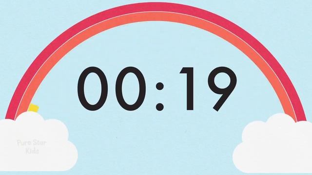 1 Minute Countdown Rainbow Timer ? смотреть онлайн