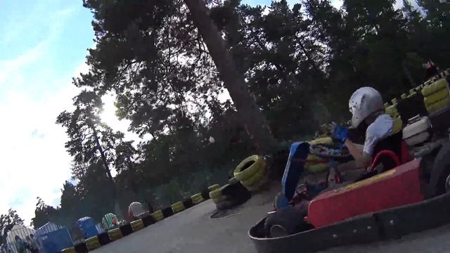 ??Катаемся на картинге!!! Ride on the kart!!!?? смотреть онлайн