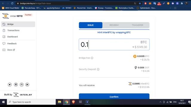 InterBTC.Как отправить InterBTC на другой кошелек без мобильного кошелька смотреть онлайн